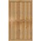 Ekena Millwork Framed Board-n-Batten Shutters, Rough Sawn Western Red Cedar, 26 7/8W x 46H, PR RBF06S26X046RWR - alternate 4